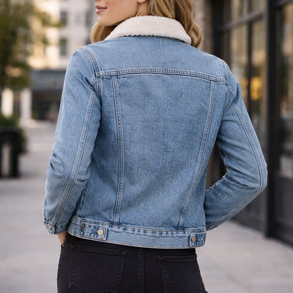 Top Shop Denim Jacket - Picture 9 of 9